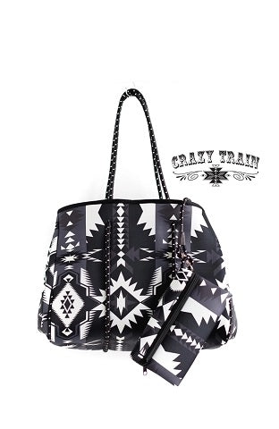 AL DREAM BAG * BLK/WHITE AZTEC