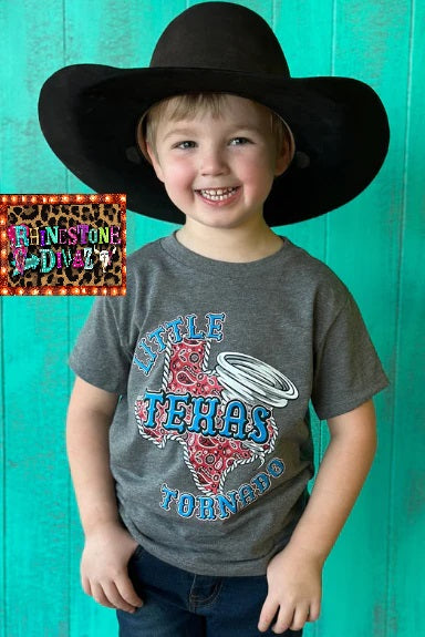 Boys Little Tx Tornado Tee