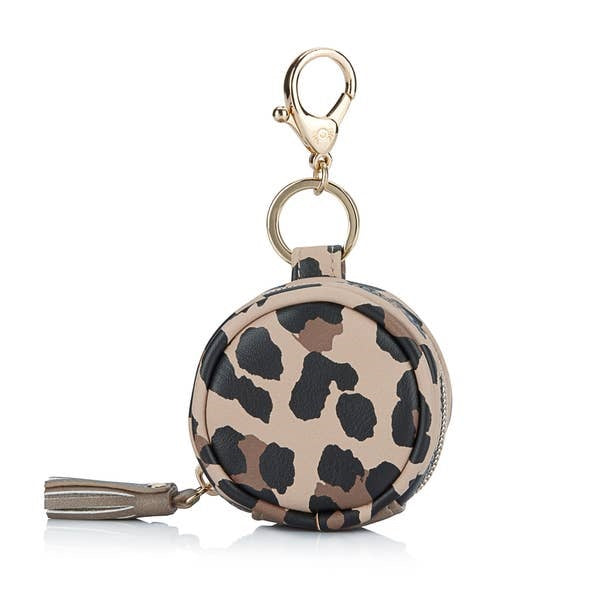 Leopard Diaper Pod Itzy Ritzy Keychain