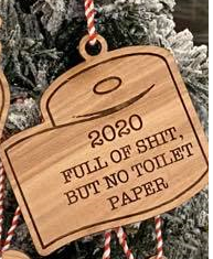 Toilet Paper Ornament