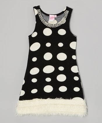 Lipstick Girls Dotty Shift Dress