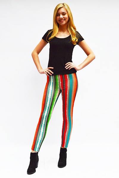 Serape Leggings