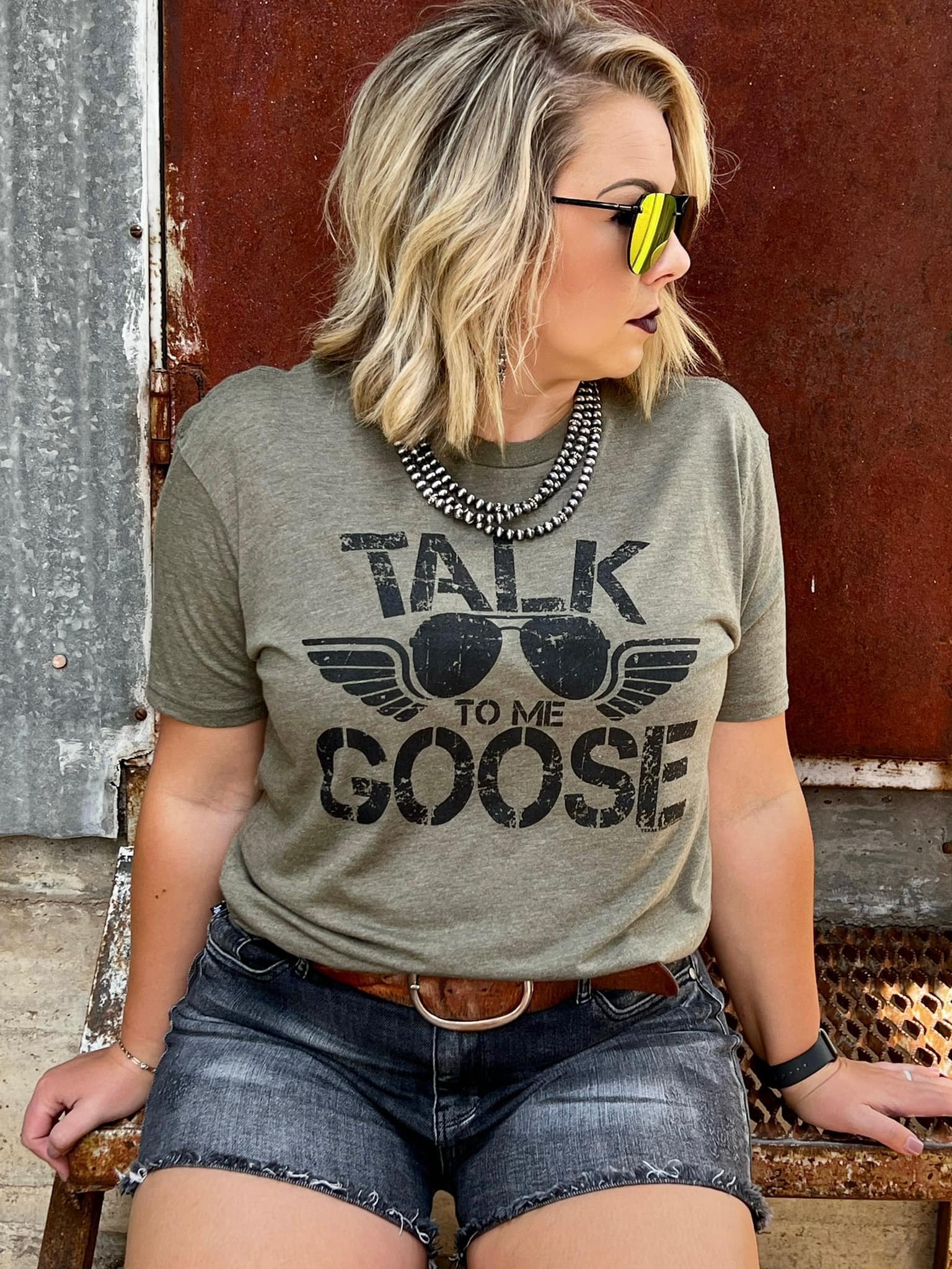 Talk To Me Goose Tee