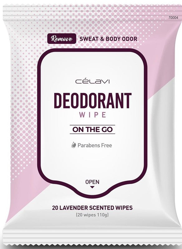 DEODORANT WIPE ON THE GO LAVENDER