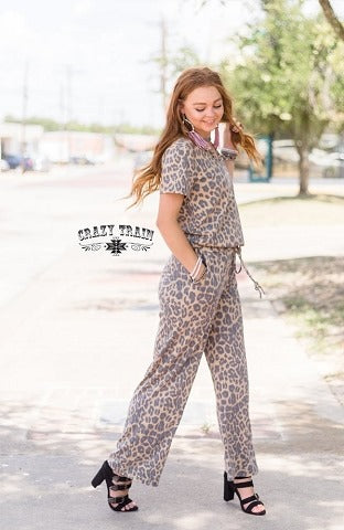 Lucy Leopard Romper