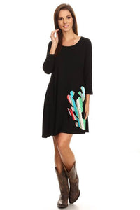 Serape Cactus Dress