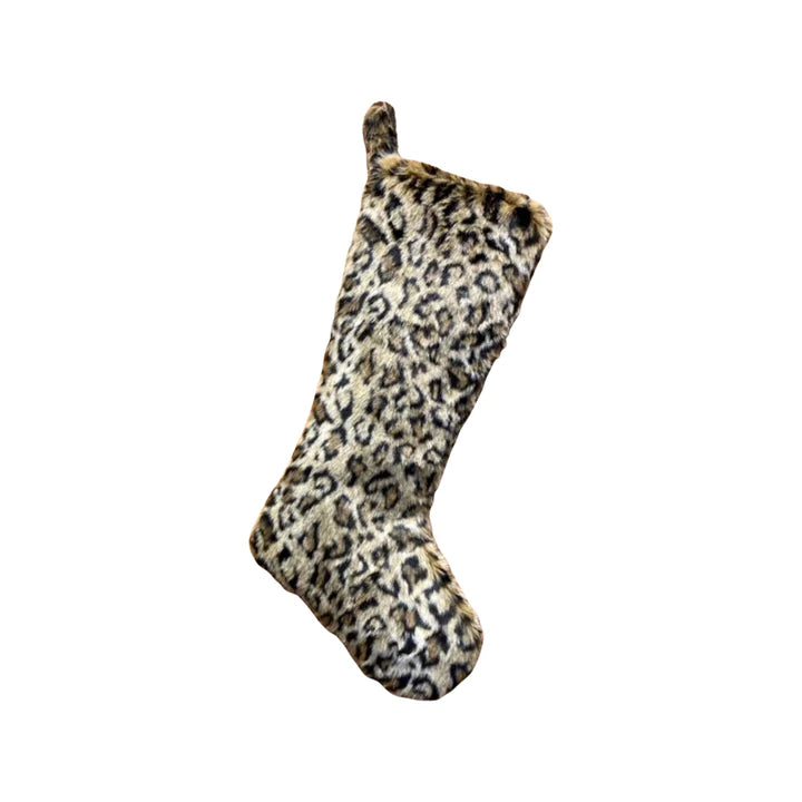 LEOPARD FUR STOCKING