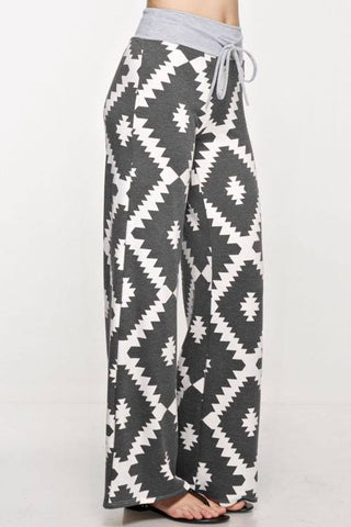 Charcoal Aztec Lounge Pants