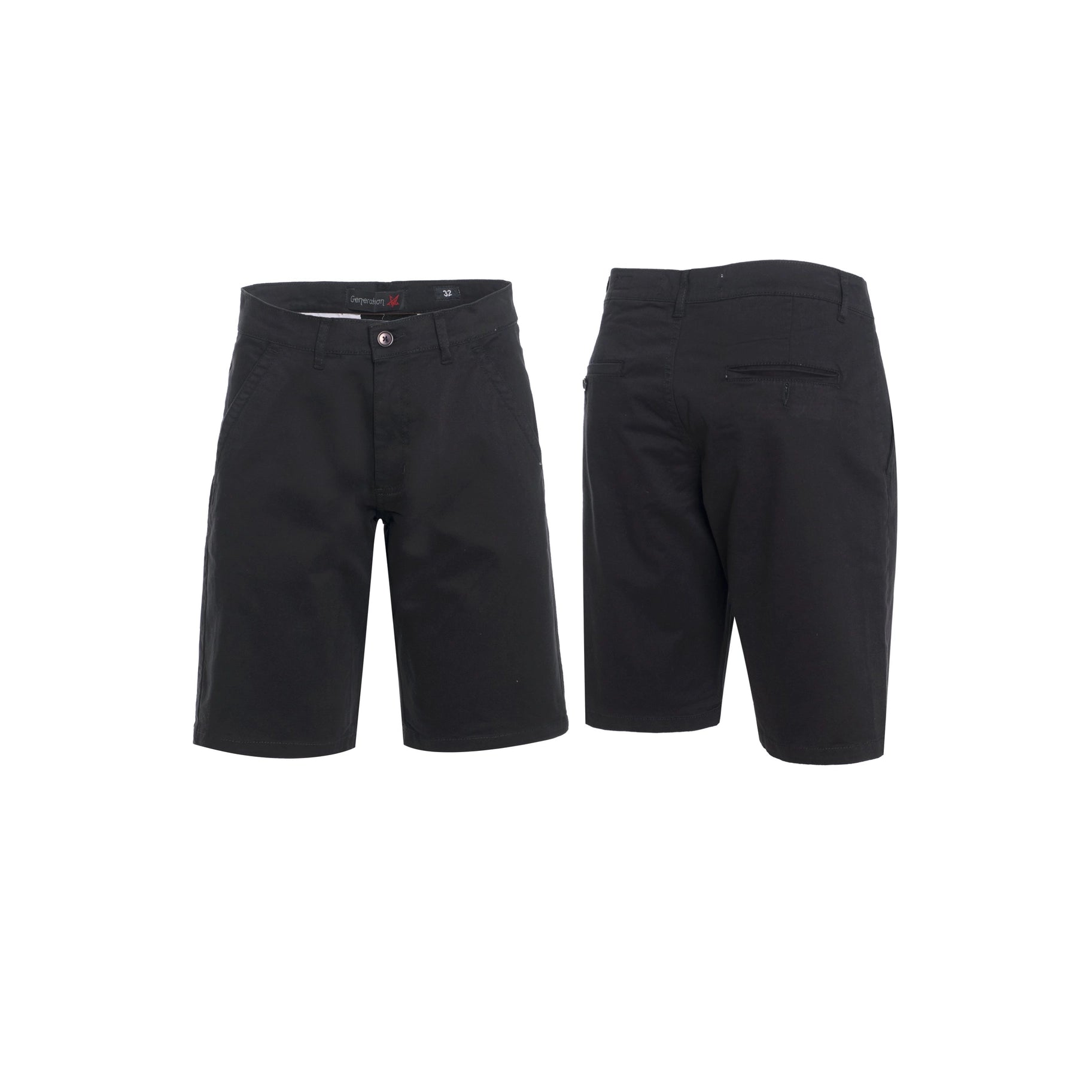 Mens Black Chino Pants