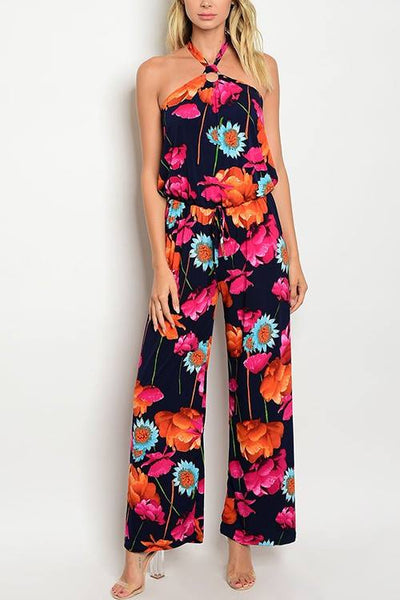 Bright Floral Romper