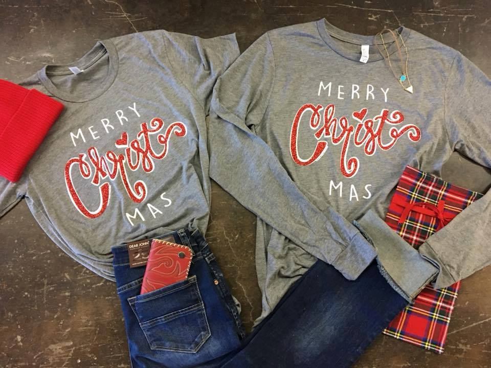 Merry CHRISTmas SHORT SLEEVE Tee