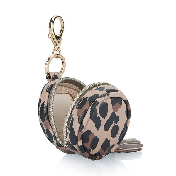 Leopard Diaper Pod Itzy Ritzy Keychain