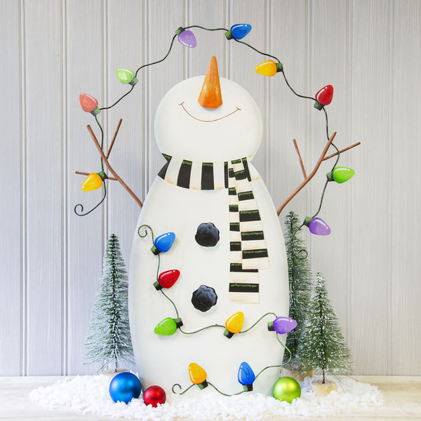 Merry & Bright Tangled Snowman