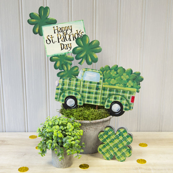 Plaid Shamrock Truck