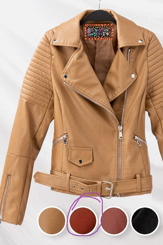 RUST Leather Jacket