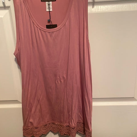 Mauve Lace Tank